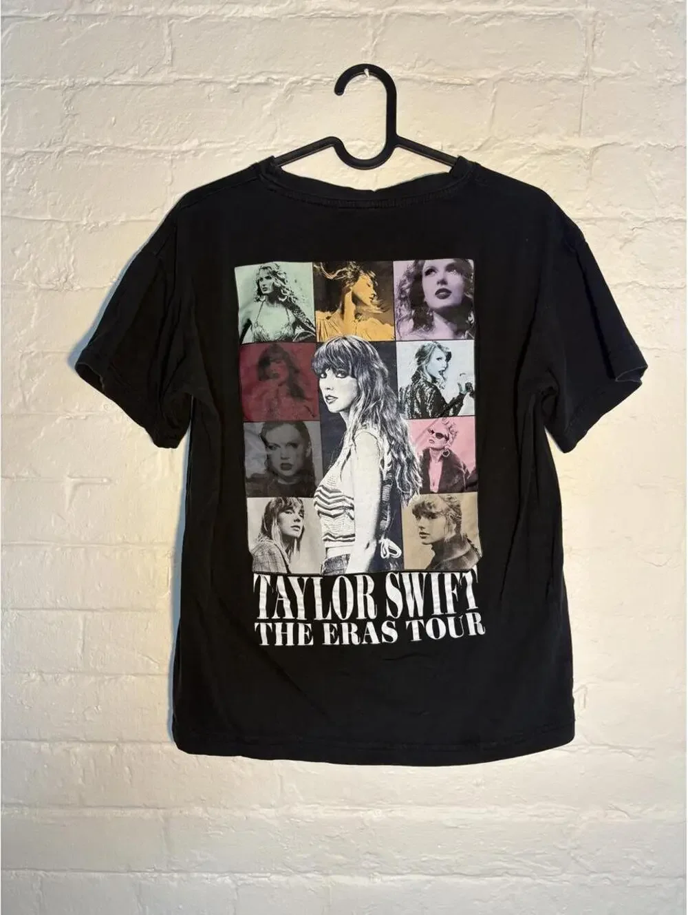 Taylor Swift The Eras Tour black t-shirt